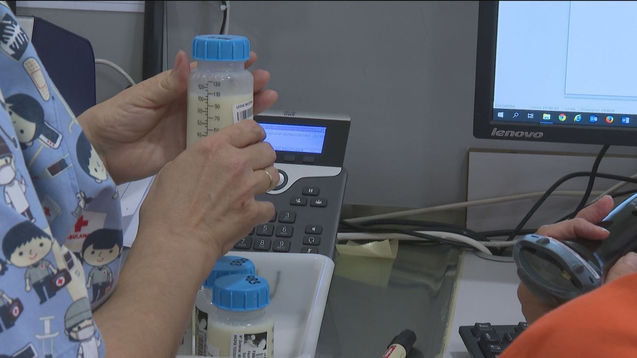 Leche materna donada para bebés prematuros con garantía nutricional y sanitaria