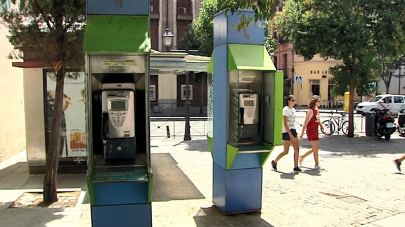 Cabinas de teléfono, posibles puntos de acceso público wifi