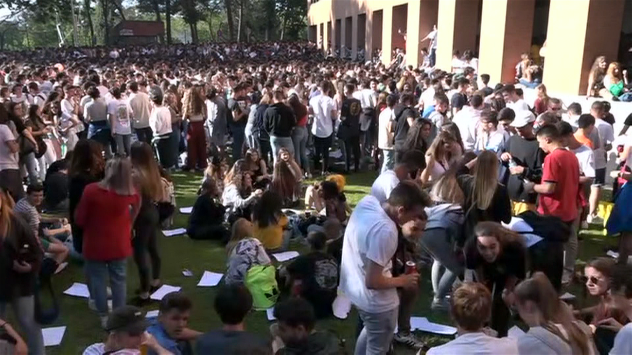 Amplio dispositivo antibotellón para controlar el final de exámenes de la EvAU