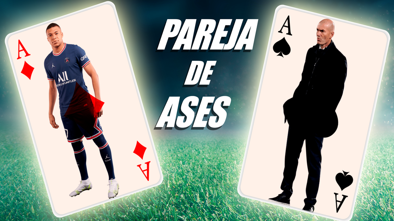 Zidane, a punto de tomar las riendas del PSG de Mbappé