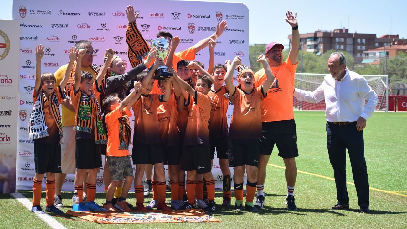 El torneo de Fútbol 7 corona a sus primeros seis campeones alevines mixto y femenino