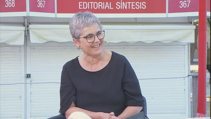Eva Orúe, directora de la Feria del Libro de Madrid / TELEMADRID