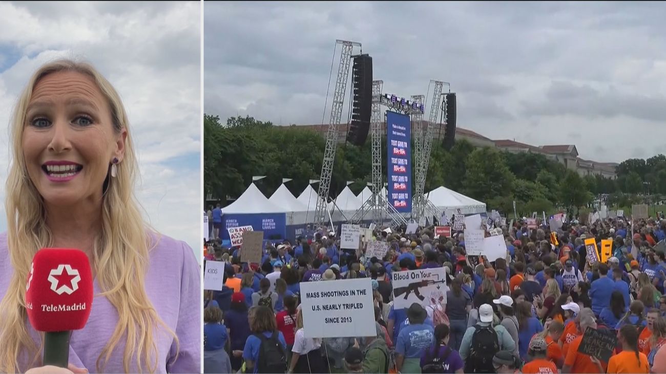 Marchas en cientos de ciudades de EEUU para pedir un mayor control de las armas