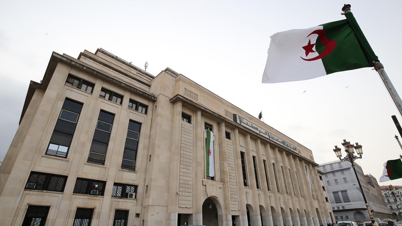 La sede de la Asamblea Nacional, Cámara Baja del Parlamento de Argelia, en Argel