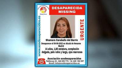 Buscan a una niña de 14 años desaparecida en Alcalá de Henares