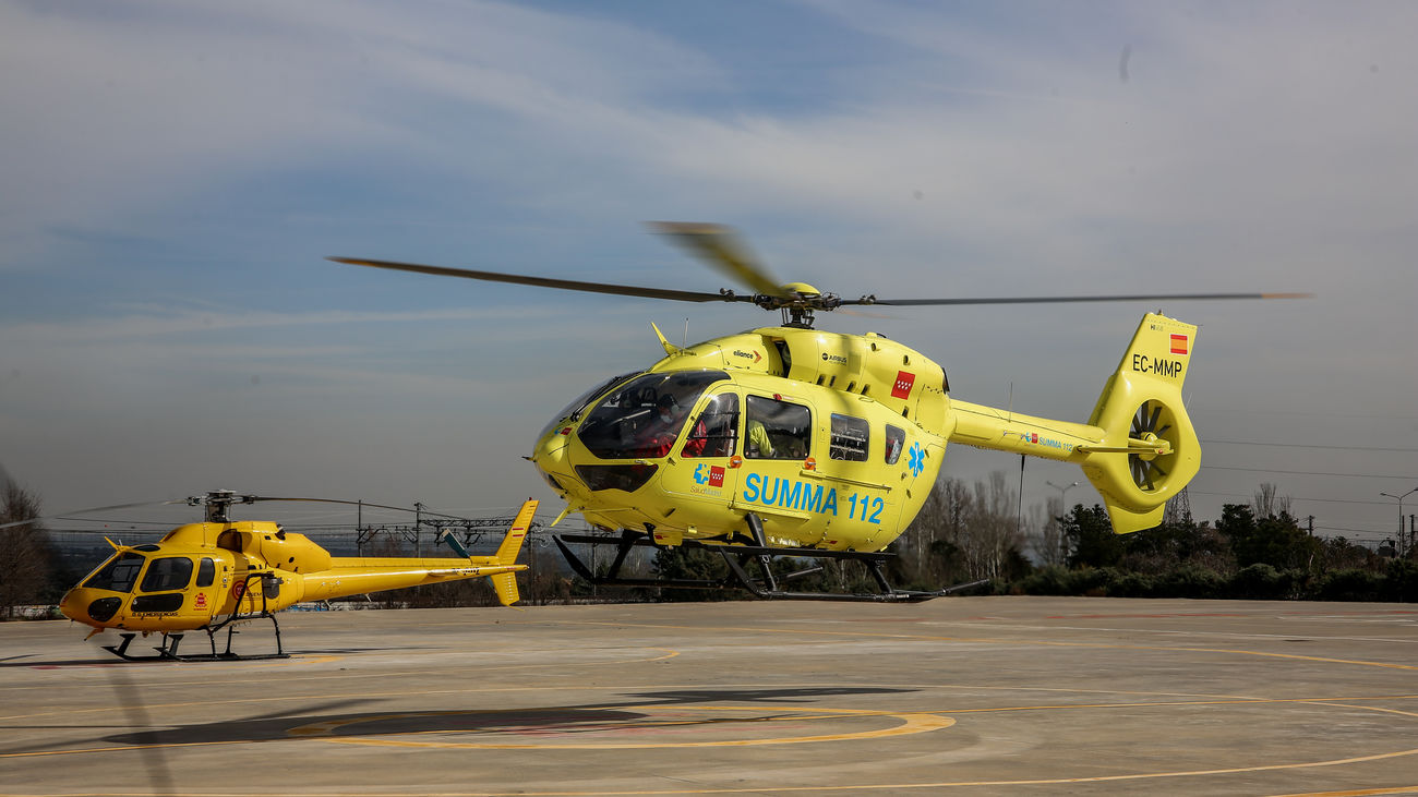 Helicóptero del Summa 112