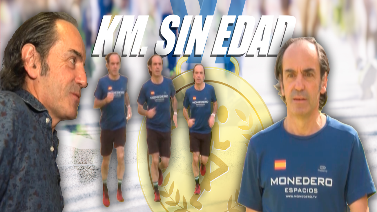 José Monedero, todo un 'Maratón Man'