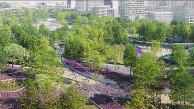 El Parque de Madrid Nuevo Norte será un inmenso bosque urbano sobre las vías de Chamartín