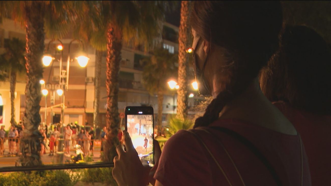 La quema de la 'Chamá' pone el broche a las fiestas de Getafe