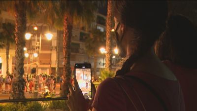 La quema de la 'Chamá' pone el broche a las fiestas de Getafe