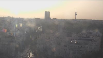 La calima del Sáhara llega a Madrid junto con los 41 grados centígrados