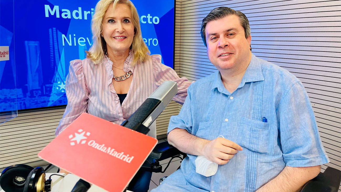 Javier Font, presidente de FAMMA-COCEMFE Madrid en Com Permiso