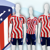 Una camiseta que tiene 'rayados' a los atléticos