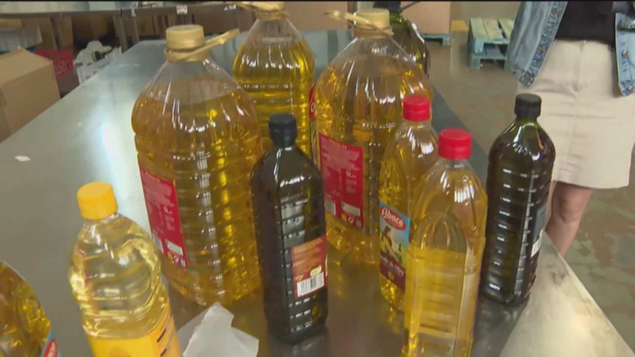 El Banco de Alimentos se queda sin aceite por primera vez en su historia y abre una campaña urgente