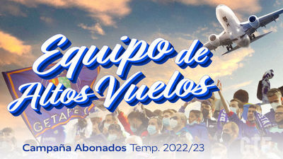 El Getafe celebra con una campaña de 'altos vuelos' sus 18 años en Primera