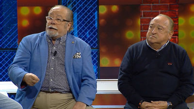 Arévalo y Fernando Esteso revolucionan el plató del Show de Bertín