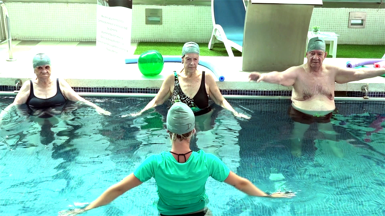Una residencia de Tres Cantos estrena nueva actividad: aquagym