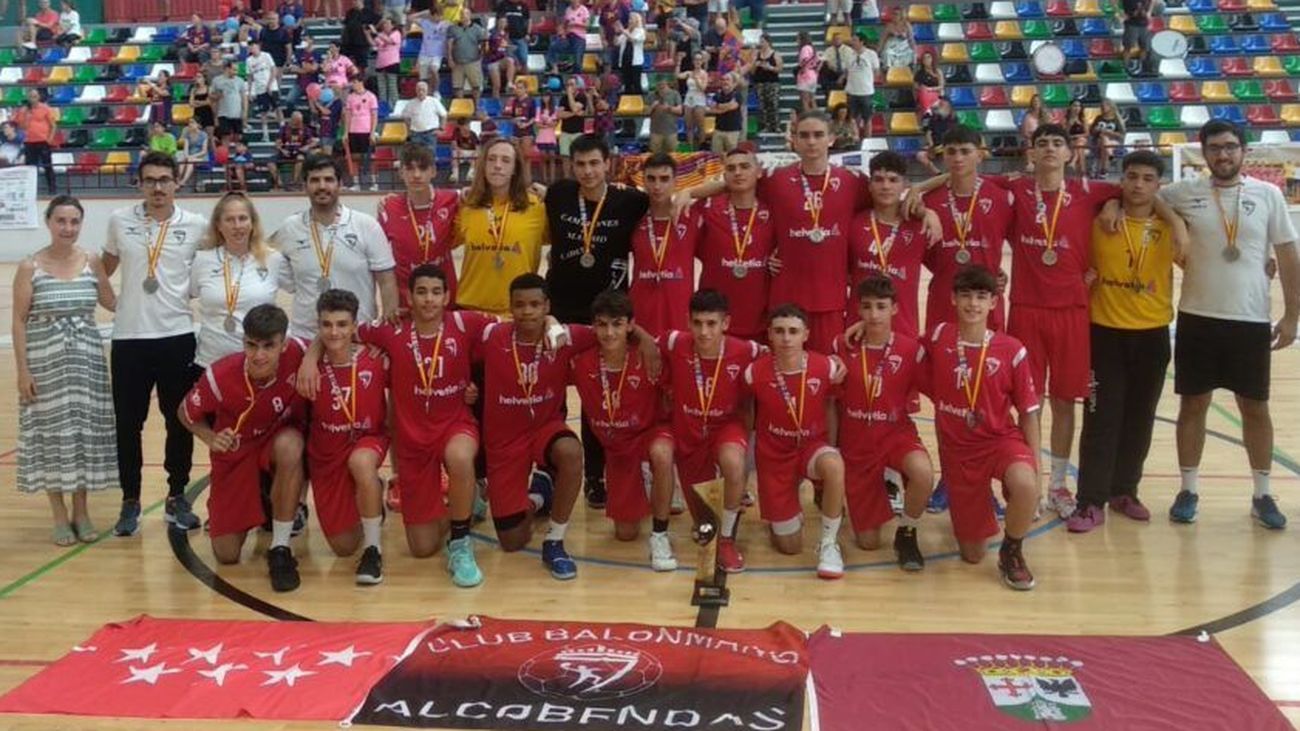 Balonmano Alcobendas, flamante subcampeón de España cadete