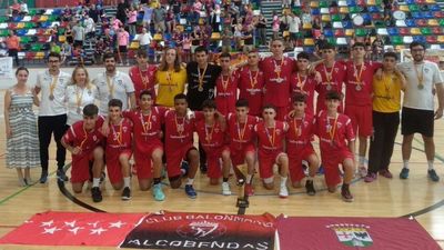 Balonmano Alcobendas, flamante subcampeón de España cadete
