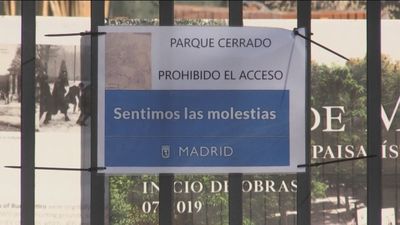 El Retiro y otros ocho parques cierran por rachas de viento y calor extremo