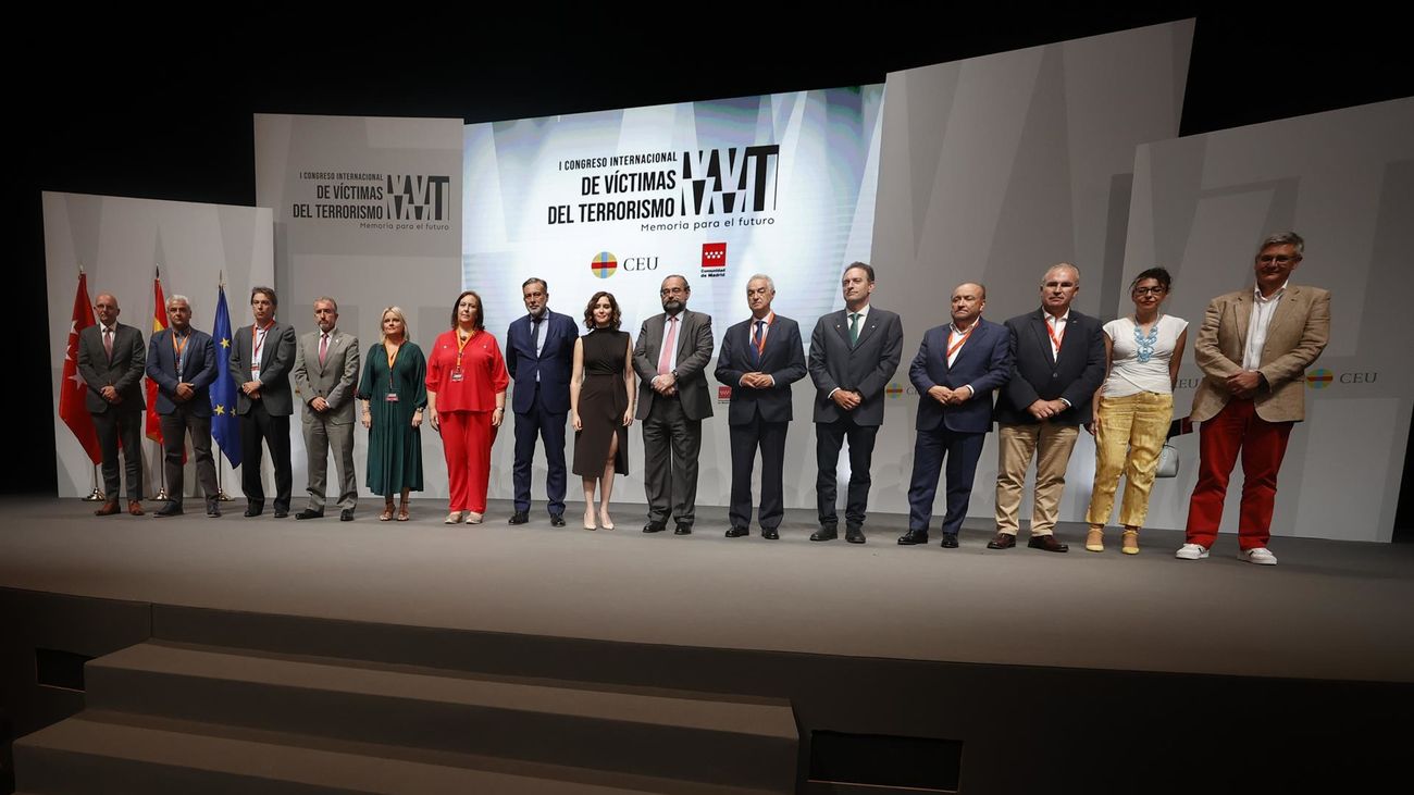 Clausura del I Congreso Internacional de Víctimas del Terrorismo organizado en Madrid