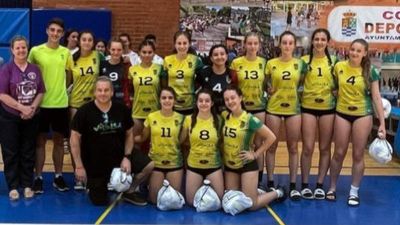 Voleibol Collado Villalba, cuarto en el Campeonato de España Cadete