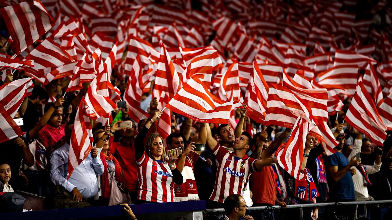 Los aficionados del Atlético de Madrid creen en su equipo más que nunca