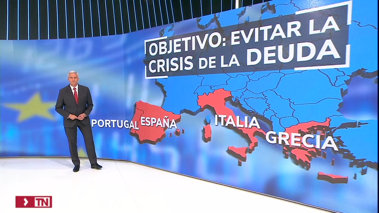 El Eurogrupo analiza el  instrumento 'antifragmentación' anunciado por el BCE