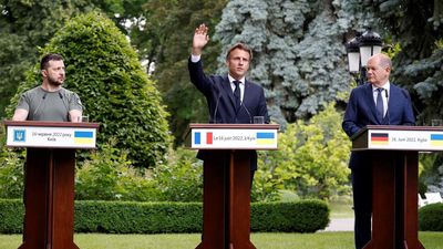 Alemania, Francia, Italia y Rumanía apoyan que Ucrania reciba estatus de candidato a a la Unión Europea