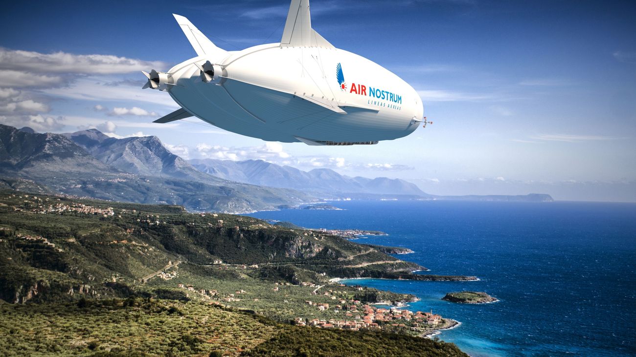 Los dirigibles volverán a surcar los cielos gracias a la compañía española Air Nostrum