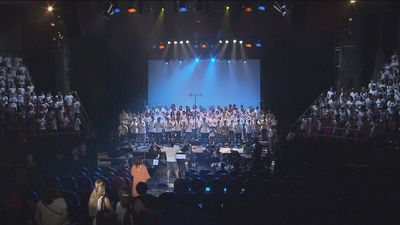 Ubuntu, mil niños de Madrid cantan en el Price con una sola voz