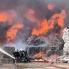 Declarado un incendio en Serranillos del Valle en una nave de reciclaje de residuos