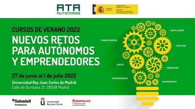 Curso gratuito sobre nuevos retos para autónomos y emprendedores en la URJC organizado por ATA