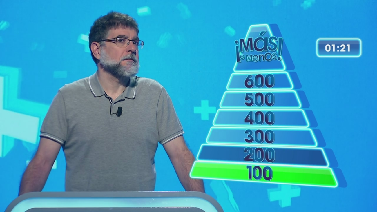 ¿Lograrías llevarte el bote de ‘Más o menos’?