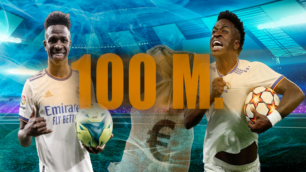 Vinicius, renovación de crack con 1.000 millones de clausula