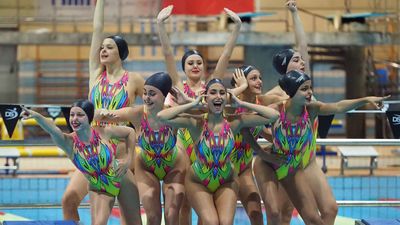 Madrid celebró el Campeonato de Verano de Natación Artística de todas las categorías