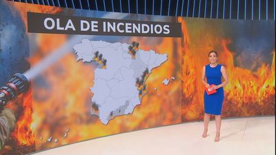 España activa el estado de alerta roja por los incendios forestales
