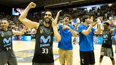 89-62. El Estudiantes luchará por el ascenso tras exhibirse ante el Palencia