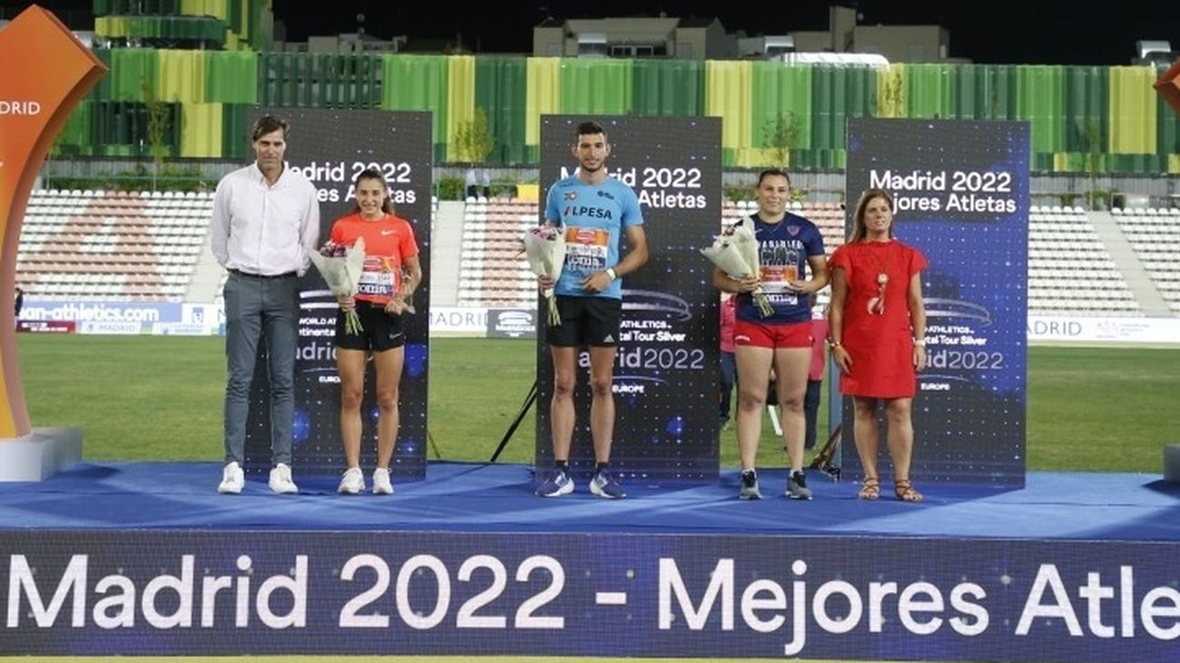 El atletismo español se reivindica en el mitin de Madrid