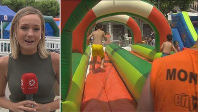 Torrejón de Ardoz celebra sus fiestas con juegos de agua para los más pequeños