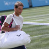Nadal ya se entrena en Wimbledon