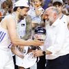 Sergio Llull: "Cuando vienen mal dadas, Laso pone el pecho por nosotros"