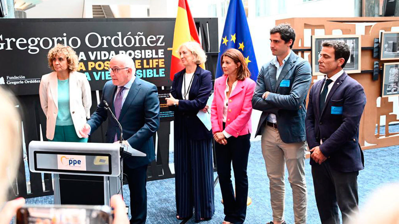 El PP reivindica en Bruselas el legado de Gregorio Ordóñez como defensor de la libertad