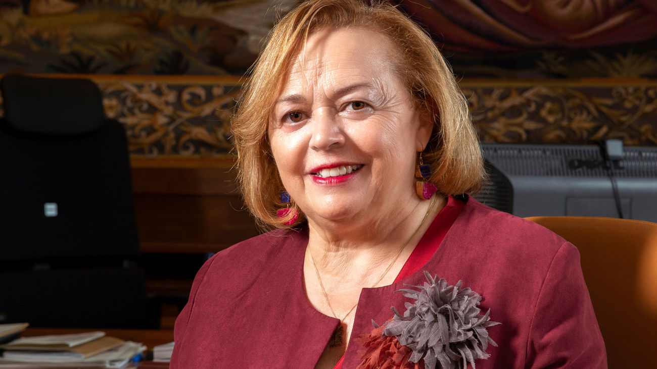 Rosa Menéndez, presidenta saliente del CSIC