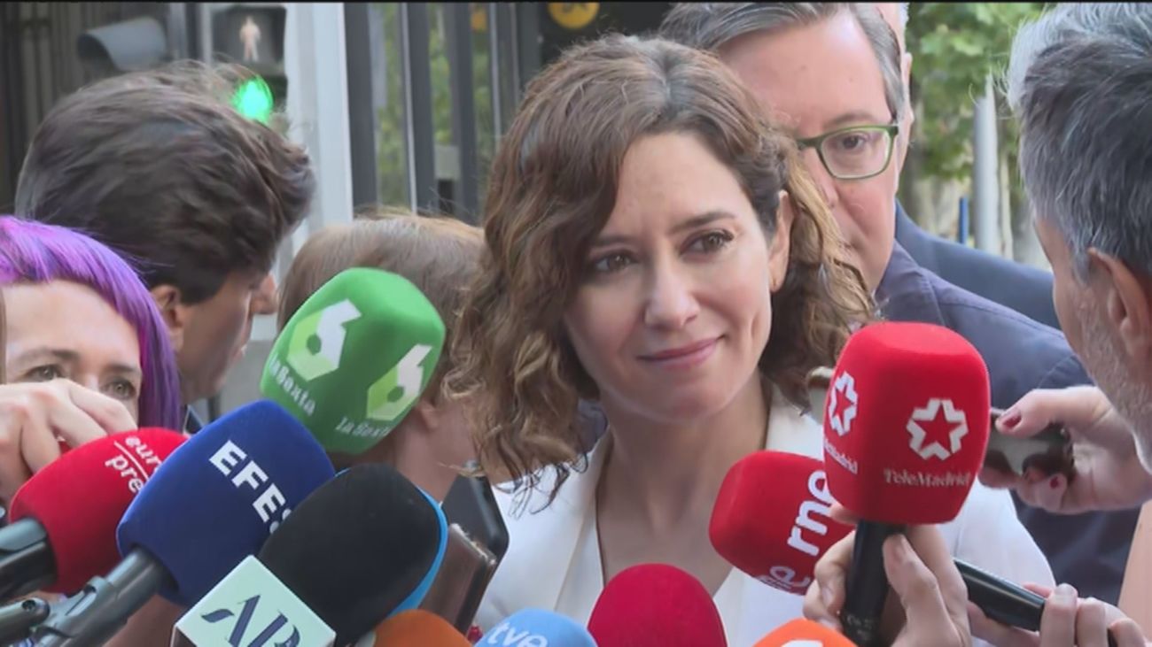 Ayuso: "Los españoles no aguantan más la situación que estamos viviendo"