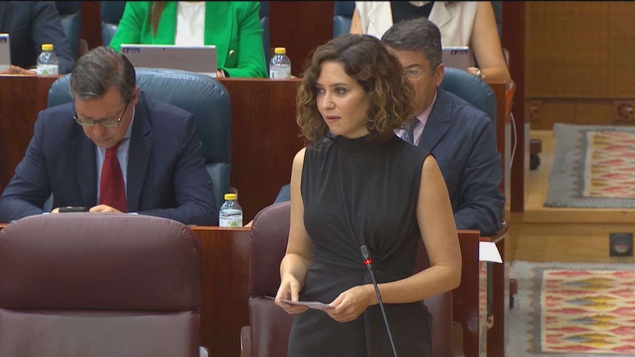 Ayuso a Podemos: "Libertad es ir por la calle sin miedo como ocurre en Madrid y no como en los países comunistas"