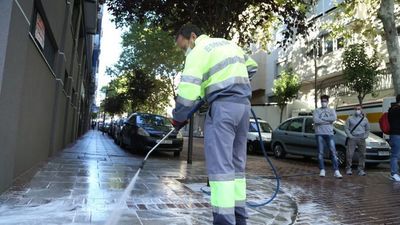 Nanotecnología para eliminar malos olores en las calles de Alcorcón