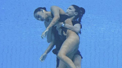 Andrea Fuentes tras salvar a Anita Álvarez: "Me tiré sin pensarlo, había que actuar rápido"