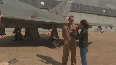 Los 'Top Gun' madrileños: los 'Eurofighters' se fabrican en Getafe y esto es lo que se siente al pilotar uno de ellos