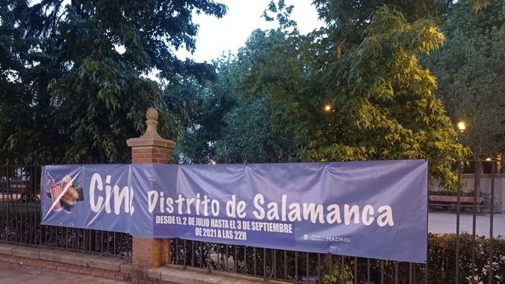 Cine de verano en el parque Eva Duarte / MADRID TURISMO